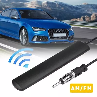 New Car Radio Stereo Hidden Stealth Antenna FM AM For Vehicle Motorcycle Boat US • $8.99