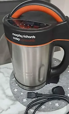 Morphy Richards 1.6L Soup Maker. Smooth Or Chunky. Easy To Use Just Put All In • £29.99