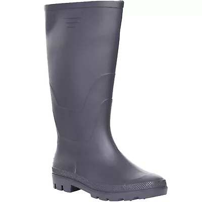 Trespass Mens Beck Knee Length Outdoor Wellies - Navy - 11 UK • £19.95