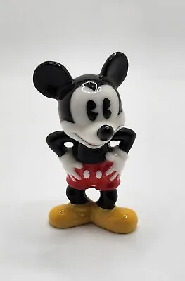 $10.99 • Buy Tiny Porcelain Disney Store Mickey Mouse Figurine