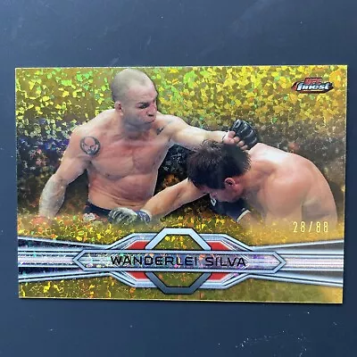 Wanderlei Silva /88 UFC Finest Gold Cracked Ice 🔥🔥🔥🔥 • $1