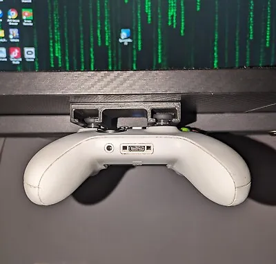 3D Printed Xbox One X/S Controller Holder - Under Desk/Table Mount • £4.55