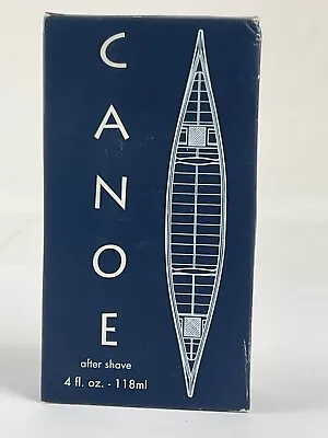 CANOE By Dana For Men After Shave Splash 4oz Glass Bottle Vintage New In Box  • $26.99