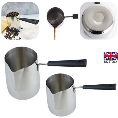 Wax Melting Pot Pouring Pitcher Jug Pot Candle Soap Making Stainless Steel Tool • £11.84