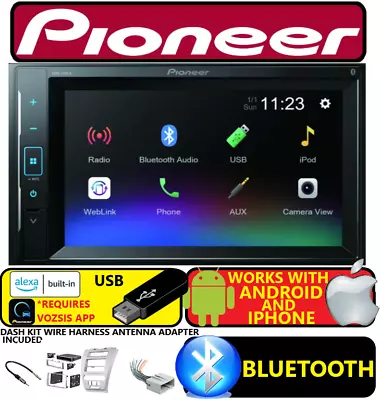 2010-12 Ford Fusion Touchscreen Pioneer Bluetooth Usb Aux Car Radio Stereo Pkg • $556.39