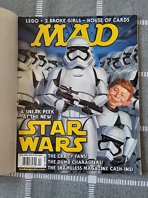 Mad Magazine #532 ~ Apr 2015 - Star Wars Stormtrooper Cover~with Mailer Cover! • $7.99