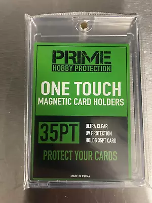 PRIME Hobby Pro. Magnetic Card Holder - One Touch Case For Trading Cards 35pt • $124.99