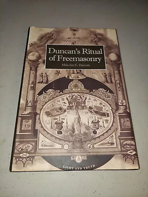 Duncan's Ritual Of Freemasonry HC/W DJ 2009 • $29.99