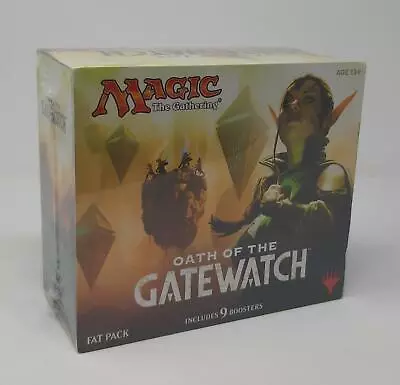 Magic MTG Oath Of The Gatewatch Fat Pack ENG FACTORY SEALED NEW • £113.58