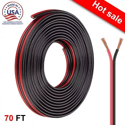 20 Awg Stranded Wire Red And Black 2 Conductors Electrical Wire Hookup Wire • $13.83