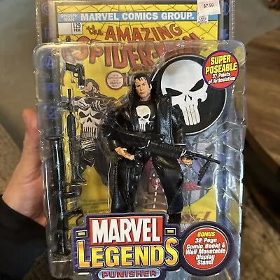 2004 Toy Biz Marvel Legends Series VI Punisher NIP Last One I Got • $110