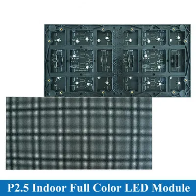 £58.79 • Buy 128*64 Pixels Led Matrix RGB P2.5 Indoor Full Color LED Display Module 320*160mm