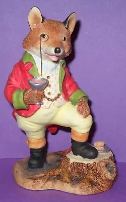 Villeroy & Boch Foxwood Tales PICNIC AT FOXWOOD FT10 SQUIRE FOX W/Tin • $40