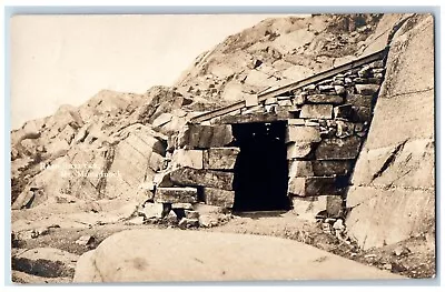 C1920's Rain Shelter Mt. Monadnock NH RPPC Photo Unposted Postcard • $14.98