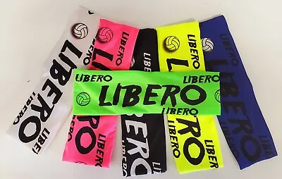 Volleyball Player Position Headbands - LIBERO - Thick Spandex (Many Colors)  • $9.99