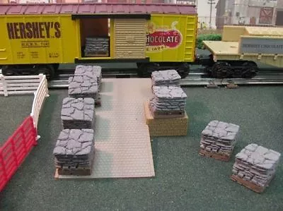 O/O27 Scale Cut Stone Pallets  - Scenery Accessories • $12.99