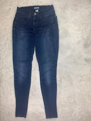 Mudd Size 5 Womens Jeans  Skinny Stretch Med Wash Mid Rise • $17.99