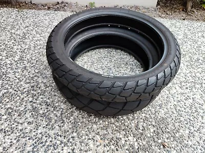 Motorcycle Front & Rear Tyre BRIDGESTONE TRAIL WING 150/70/R17 110/80/R19 - Used • $180