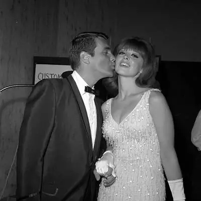 Tina Louise And Les Crane Attends A Party In La 2 Old Movie Photo • $9