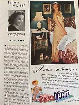 £1.94 • Buy Linit Laundry Starch, Detergent, Vintage Print Ad, A
