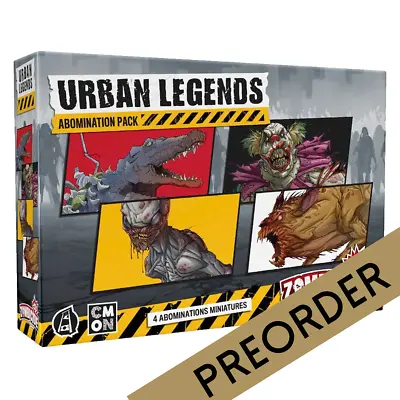 $42.56 • Buy Zombicide 2nd Edition Urban Legends Abominations Pack