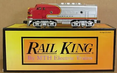 MTH Railking 30-2137 Santa Fe F7 A-Unit Diesel Engine DUMMY O-Gauge • $79.99