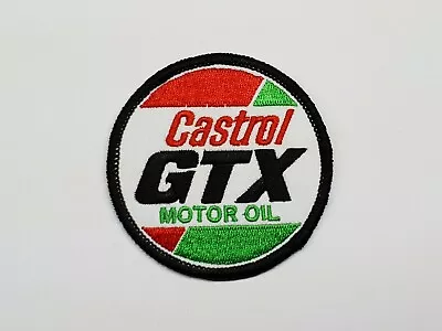 Quality Iron/Sew On Castrol GTX Patch Biker Motor Oil Racing • $8.99