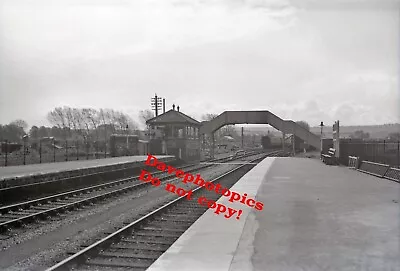 B&W Railway Negative (6mx9cm) Clifton Bridge Station Looking East 15th May 1955 • £3.75