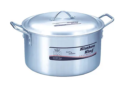 £28.88 • Buy Kitchen King Stock Pots Catering Cooking Stockpots Casserole Pan