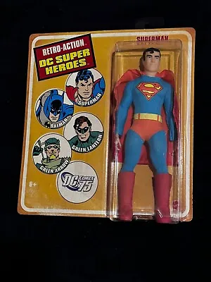 Mego Style Retro Action DC Super Heroes Superman Action Figure MOC • $19.99