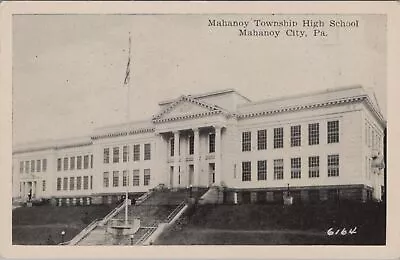 Mahanoy Township High School Mahanoy City Pennsylvania Unposted Postcard • $19.85