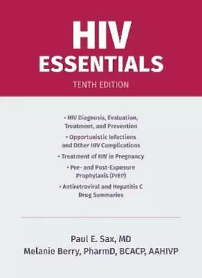 Paul E. Sax Melanie Berry HIV Essentials (Paperback) (UK IMPORT) • $32.53