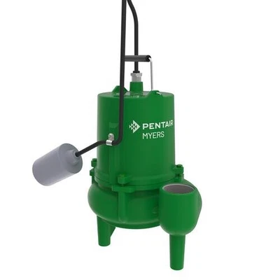 $490.11 • Buy 3/4 HP 120V Heavy Duty Cast Iron Sewage Pump 13500 GPH Piggy Back Float Switch