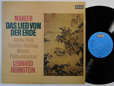 LEONARD BERNSTEIN Mahler Das Lied Von Der Erde GERMAN DECCA LP NM • $9.85