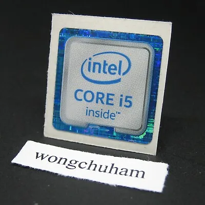 Intel CORE I5 Inside Sticker 18mm X 18mm #202211242127  • $2.22
