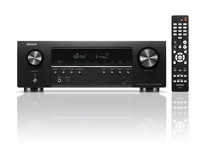 Denon AVR-S670H | 5.2 Channel High-Power 8K AV Receiver | 75W | Airplay2 | Black • $799