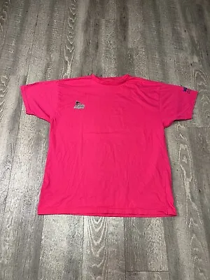 Helly Hansen Shirt Mens 2XL XXL Neon Pink Djuice Dragons 2001 Volvo Ocean Race • $15.40