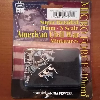 GHQ Civil War 10mm / N Scale ACW-58 Confed. Sample Pack Unopened • $7.50