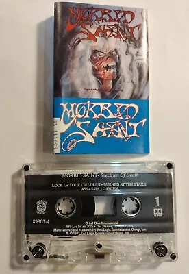 Morbid Saint -Spectrum Of Death 1992 Death Thrash Metal Cassette Tape Grind Core • $75