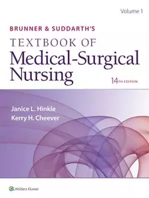 Brunner & Suddarth's Textbook Of Medical-Surgical Nursing By Janice L. Hinkle • $12.24