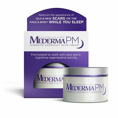 Mederma PM Intensive Overnight Scar Cream Reduces Old & New Scars 30 Gm Exp.2023 • $21.99