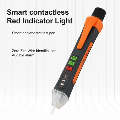 £7.59 • Buy Voltage Tester Pen Non Contact Electric Detector AC Sensor Power Alert 12-1000V