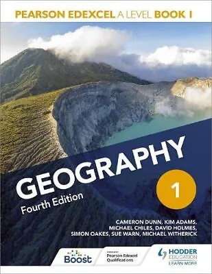 Pearson Edexcel A Level Geography Book 1 Fourth Edition • £22.95
