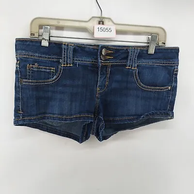 Degree Denom Shorts Women Size 7 Dark Blue Relaxed Fit Summer Casual Low Rise • $7.50