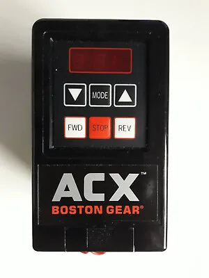 Boston Gear ACX2003 Variable Speed Drive 1 OR 3 PHASE 208-230VAC 1/3HP Inverter • £85