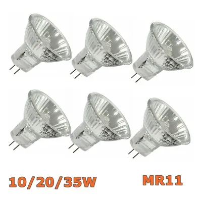 12V 10/20/35/50W MR11 10Pcs Replace Spotlight Lamps Halogen Bulbs Downlight Spot • £6.46