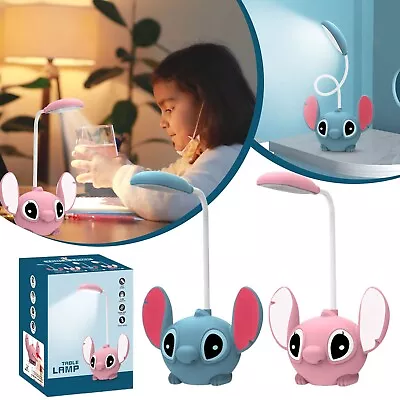 Disney Stitch Light Baby Nursery Mood Night Lamp Bedroom Table Lamp Pencil Sharp • $22.99