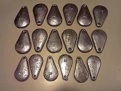Fathers Day 18 Pack No-Snag Fishing Sinkers/Weight Unique No-Snag Tackle Gift.  • $9.25