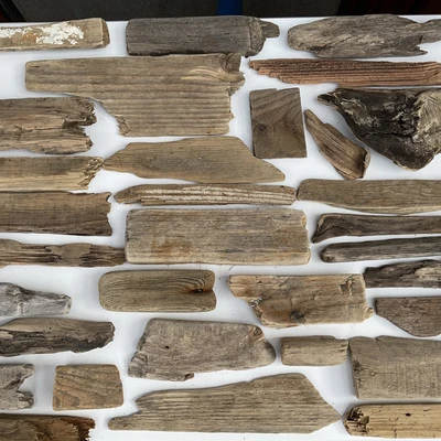 £4.99 • Buy Unique Driftwood Pieces For Crafts Nautical Display Driftwood Cottages Sea Worn