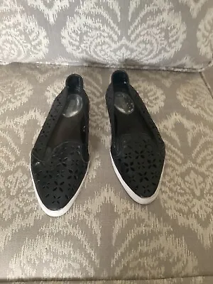 Michael Kors Women's Slip On Shoes. Size 10 M. Black Perforated • $25